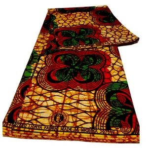 AFRICAN ANKARA FABRIC MATERIAL FOR CLOTH MAKING